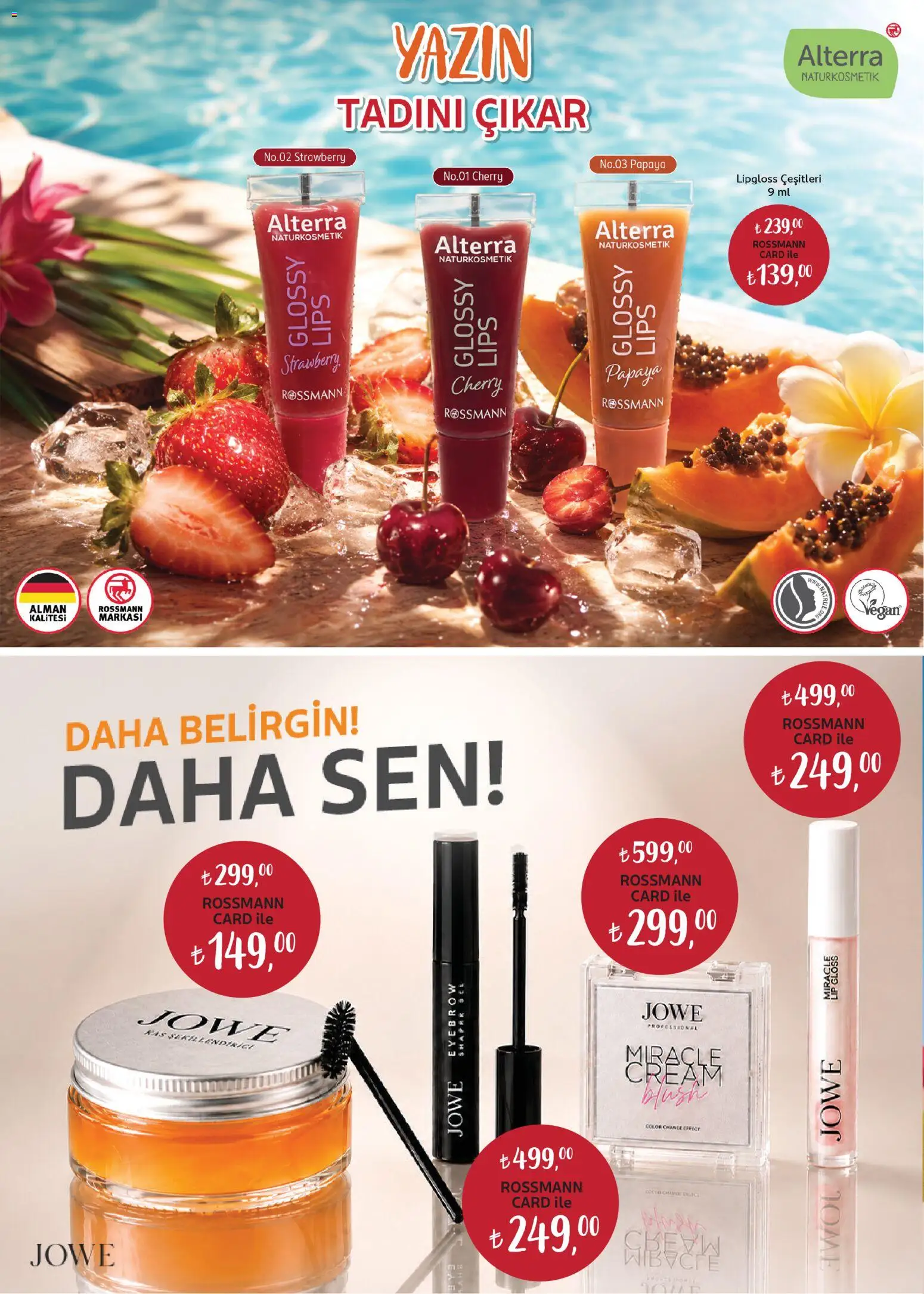Rossmann İndirim - 01 Temmuz 2026 tarihinden itibaren geçerlidir | Sayfa: 18 | Ürünler: Papaya