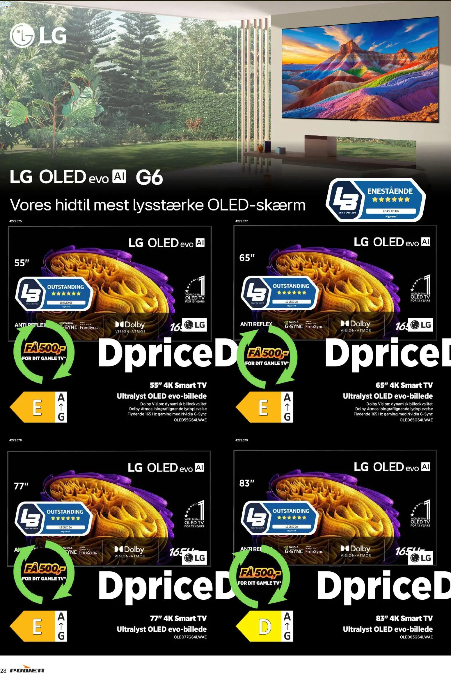 Power tilbudsavis – gyldig fra 02/10/2026 | Side: 28 | Produkter: Smart TV, TV