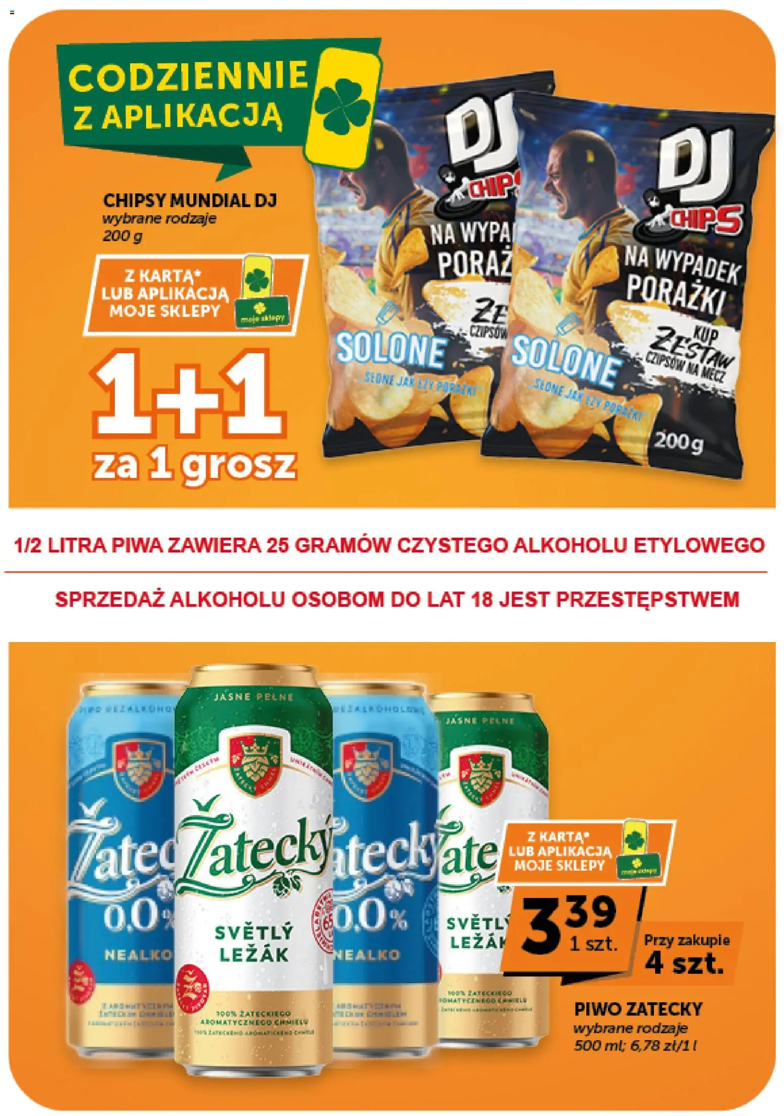 ABC gazetka od 06.08.2026 | Strona: 10 | Produkty: Karta, Chipsy, Leżak, Piwo