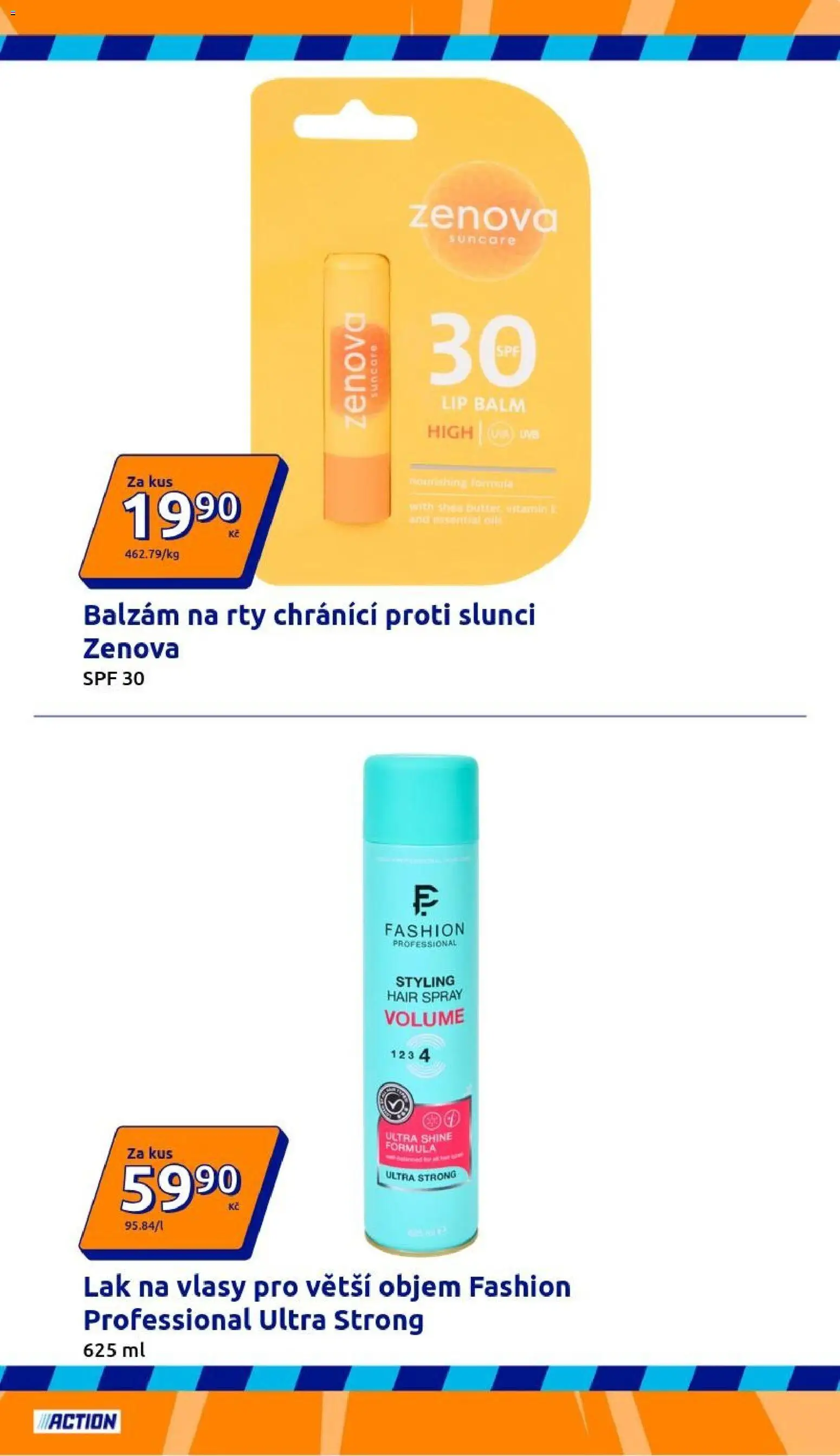 Action leták od 27.05.2026 | Strana: 31 | Produkty: Balzám na rty, Lak na vlasy