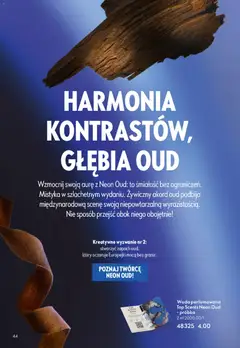 Pogląd oferty "Oriflame Katalog 7 2026" - ważna od 06.05.2026 | Strona: 44 | Produkty: Top, Zapach, Woda