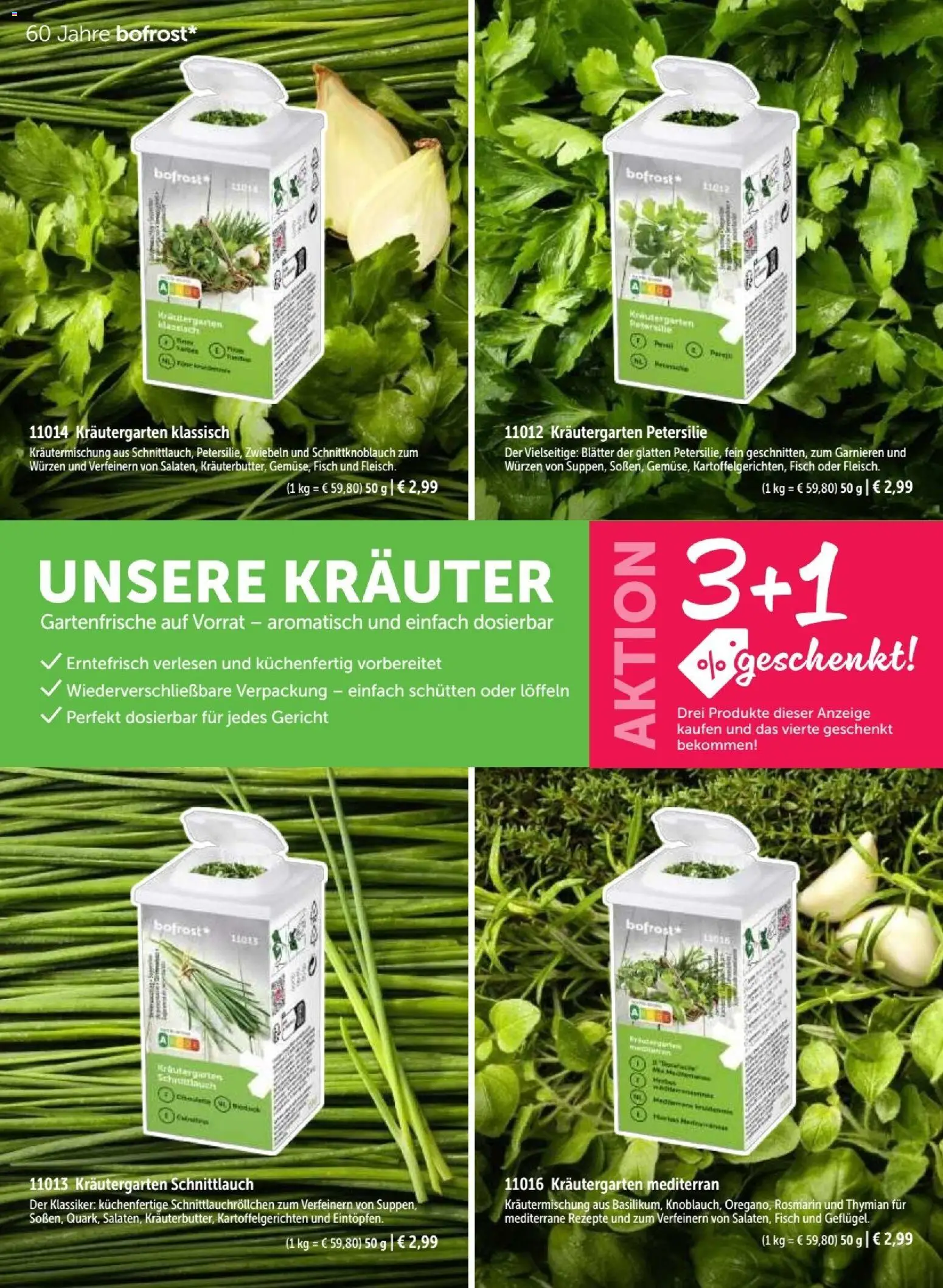Bofrost Katalog – gültig ab 07.09.2026 | Seite: 42 | Produkte: Fisch, Zwiebeln, Petersilie
