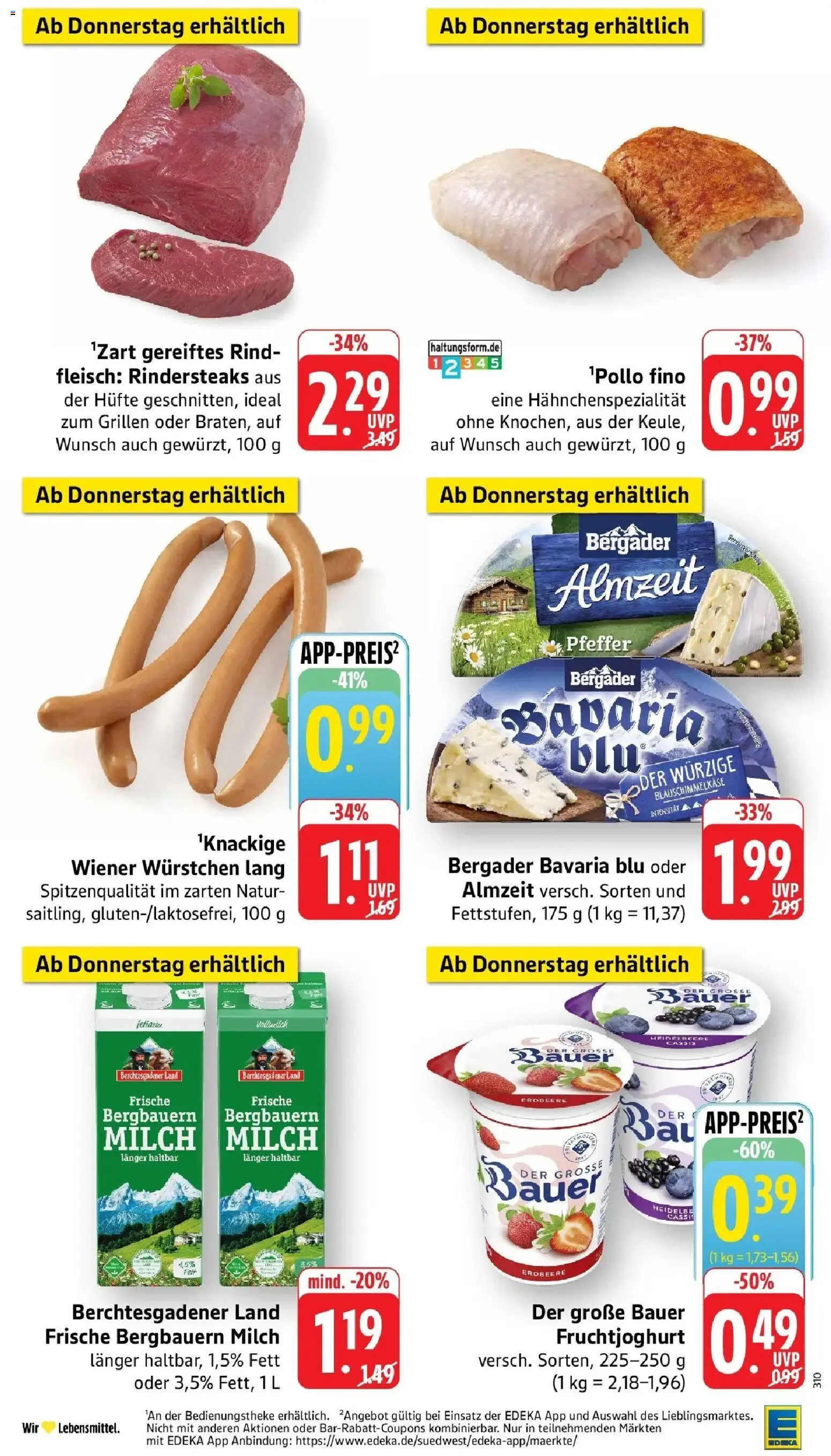 Edeka - EDEKA: Wochenangebote – gültig ab 05.07.2026 | Seite: 41 | Produkte: Wiener wurstchen, Fruchtjoghurt, Pfeffer, Fleisch