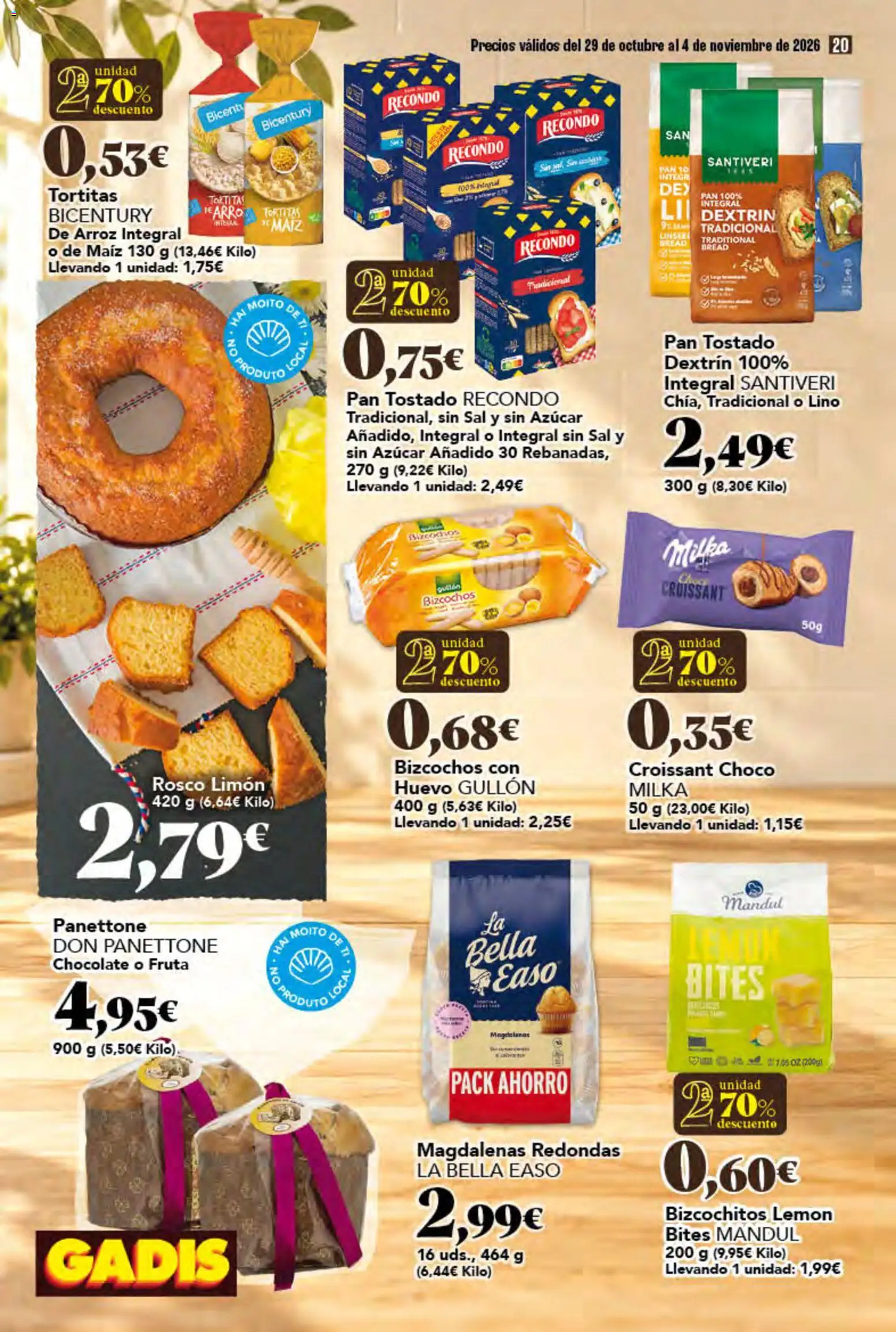 Gadis folleto │ válido desde el 29/10/2026 | Página: 20