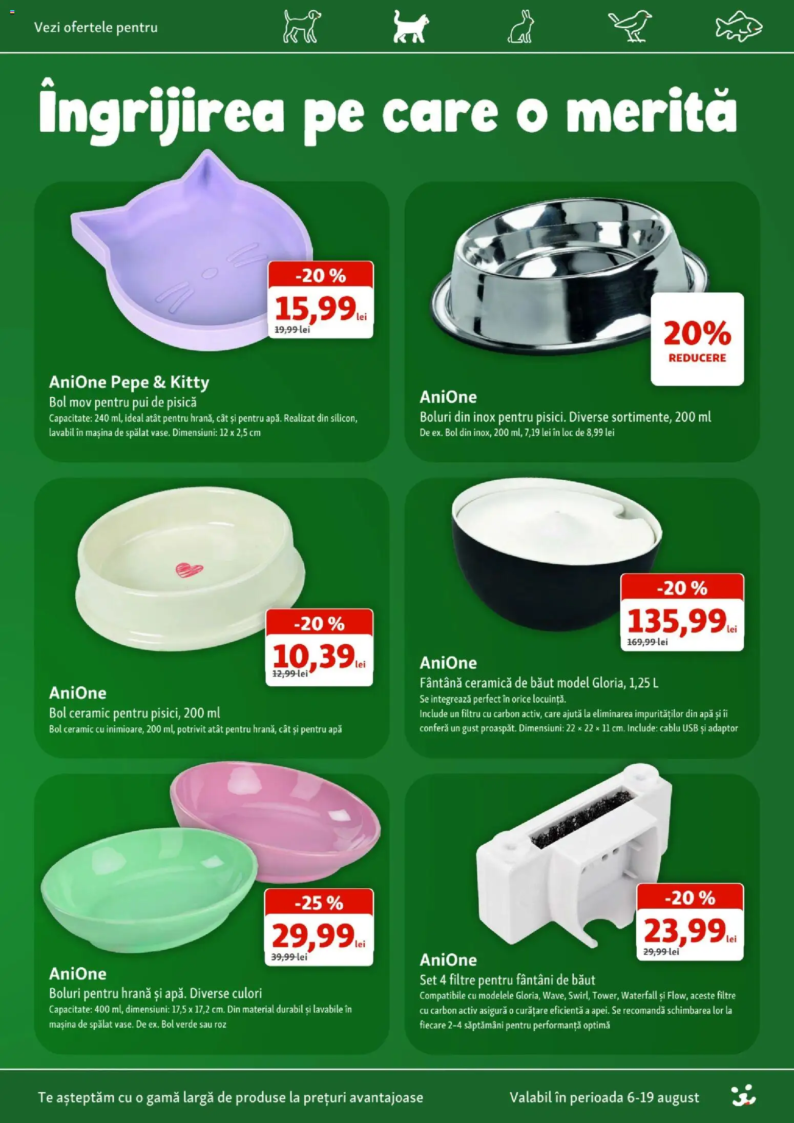 Noul catalog Fressnapf – valabil de la 06.08.2026 | Pagină: 11 | Produse: Cablu USB, Cablu, Mașină De Spălat, Apă
