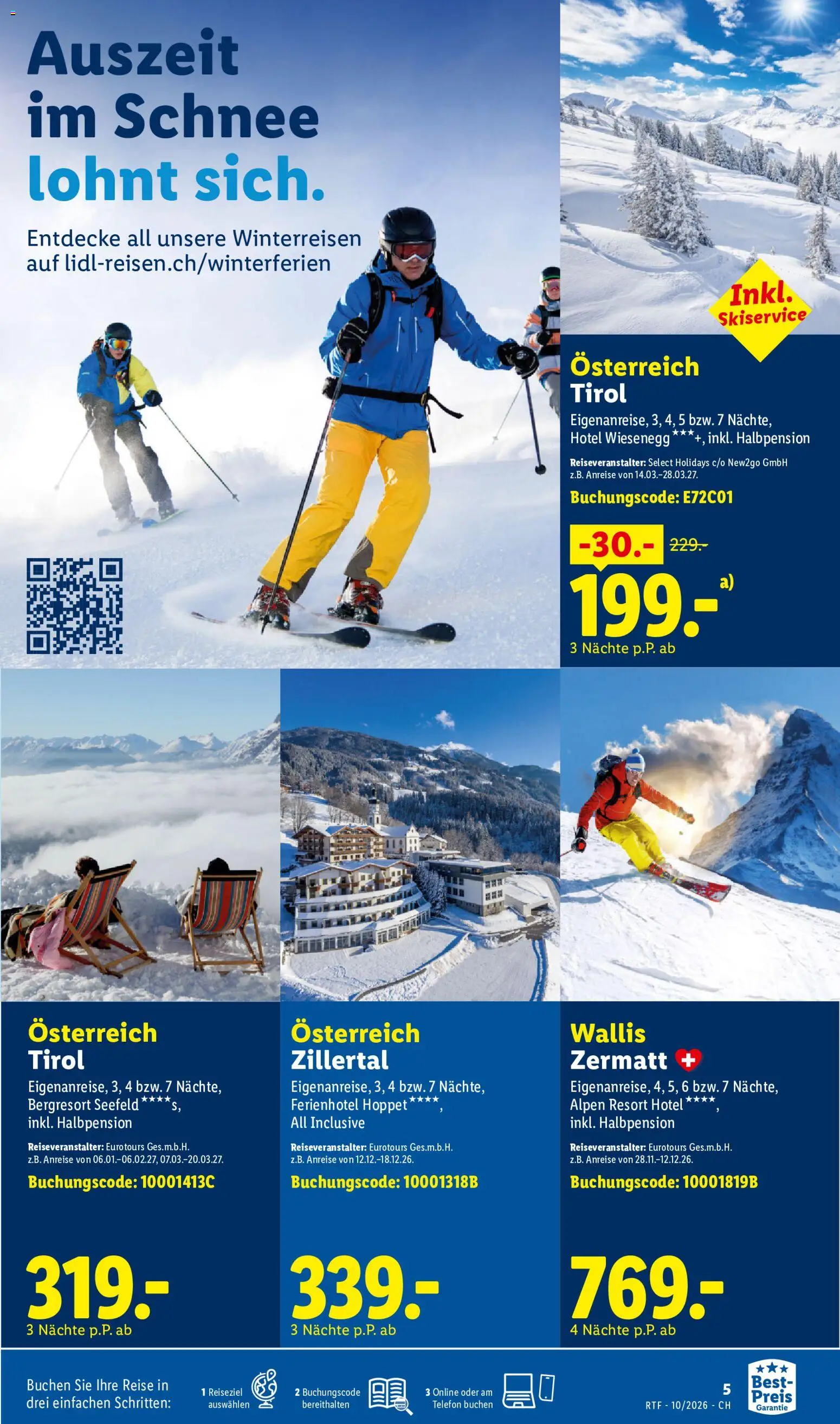 Lidl aktionen Oktober/November Reise-Highlights – gültig ab 14.10.2026 | Seite: 5