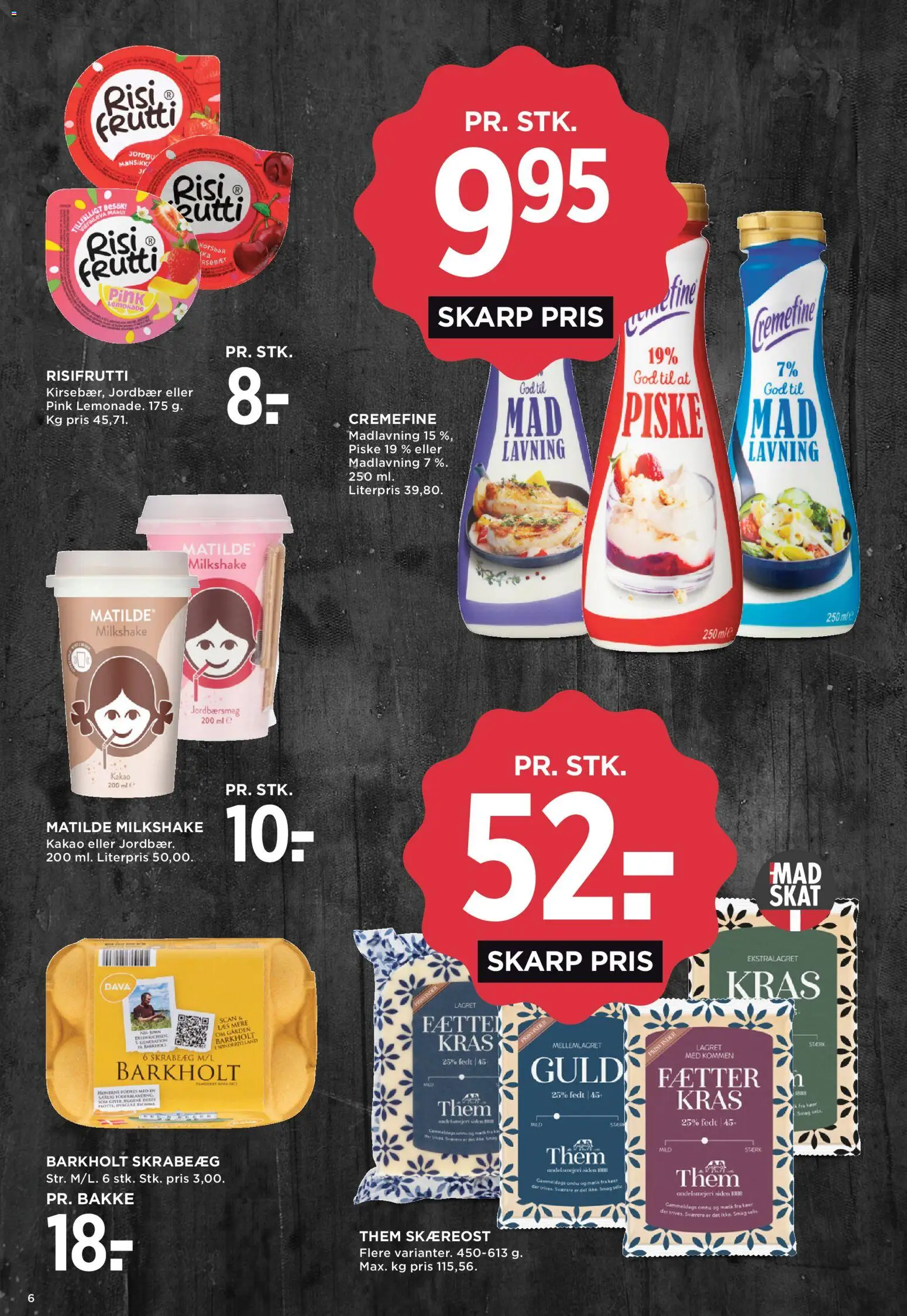 Meny tilbudsavis – gyldig fra 23/10/2026 | Side: 6 | Produkter: Mælk, Jordbær, Milkshake, Kakao