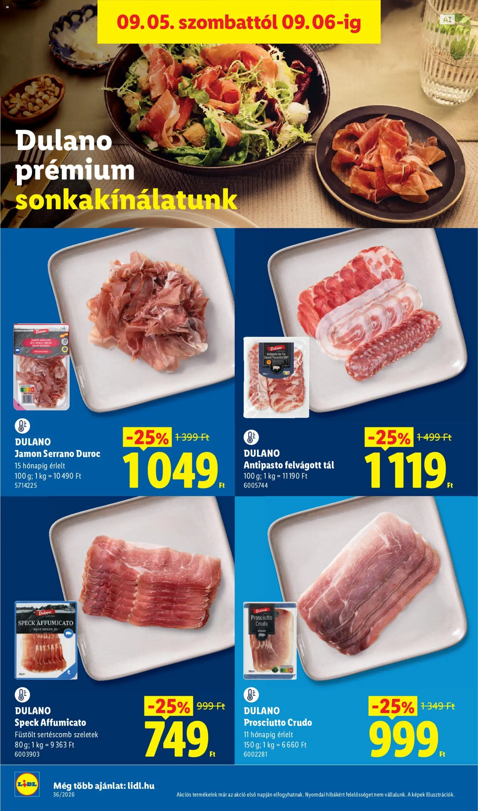 Lidl akciós ujság - amely érvényes a következő dátumtól: 2026.09.03. | Oldal: 38