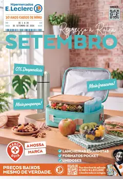 Pré-visualização E.Leclerc - Folheto da Nossa Marca válido de 01/09/2026