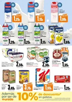 Vista previa Unide folleto válido desde el 17/09/2026 | Página: 3 | Productos: Leche entera, Lima, Fresas, Mango