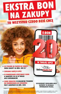 Pogląd oferty "Intermarche Konkurs - Co tydzień extra bon na zakupy" - ważna od 02.01.2026