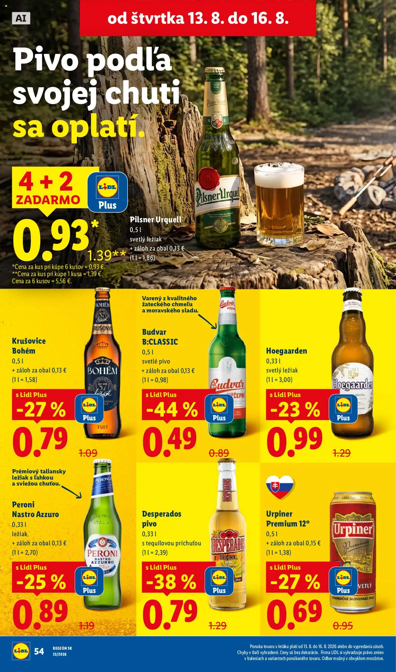 Nové Lidl akcie – leták je platný od 10.08.2026 | Strana: 70