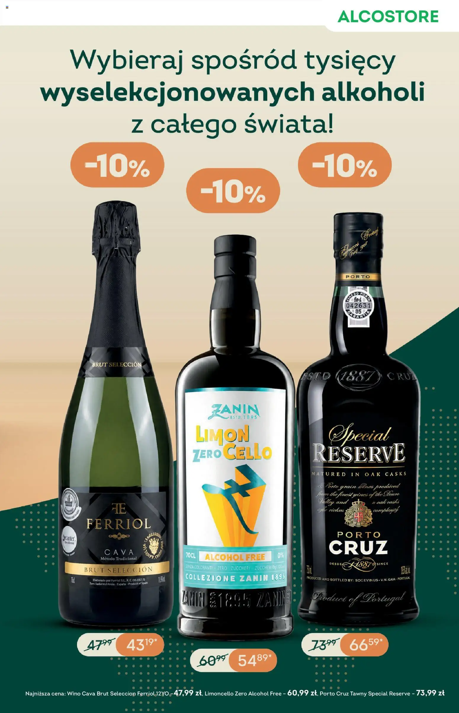 Żabka gazetka - Katalog win od 19.08.2026 | Strona: 21 | Produkty: Por, Wino cava, Limoncello, Wino