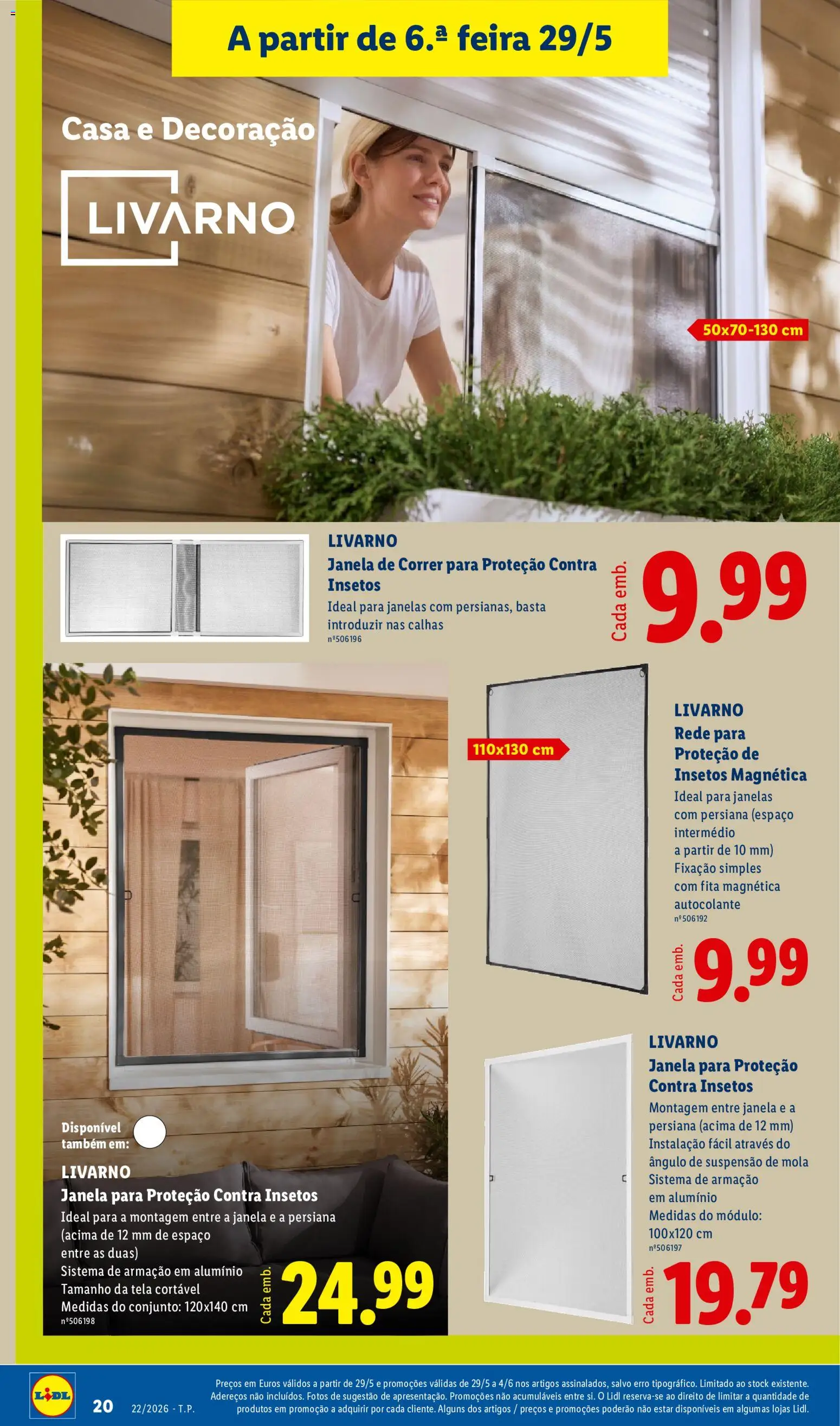 Lidl Novidades │ válido de 25.05.2026 | Página: 20 | Produtos: Suspensão, Janela
