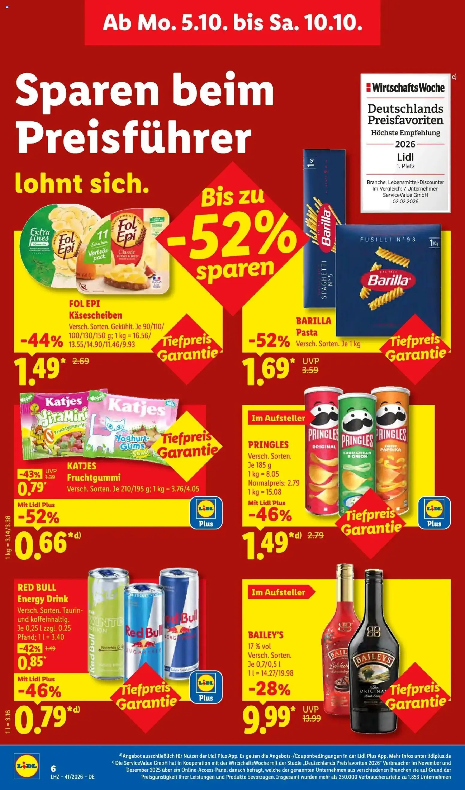 Lidl Prospekt Künzell (ab 05.10.2026) zum Blättern » Angebote | Seite: 12