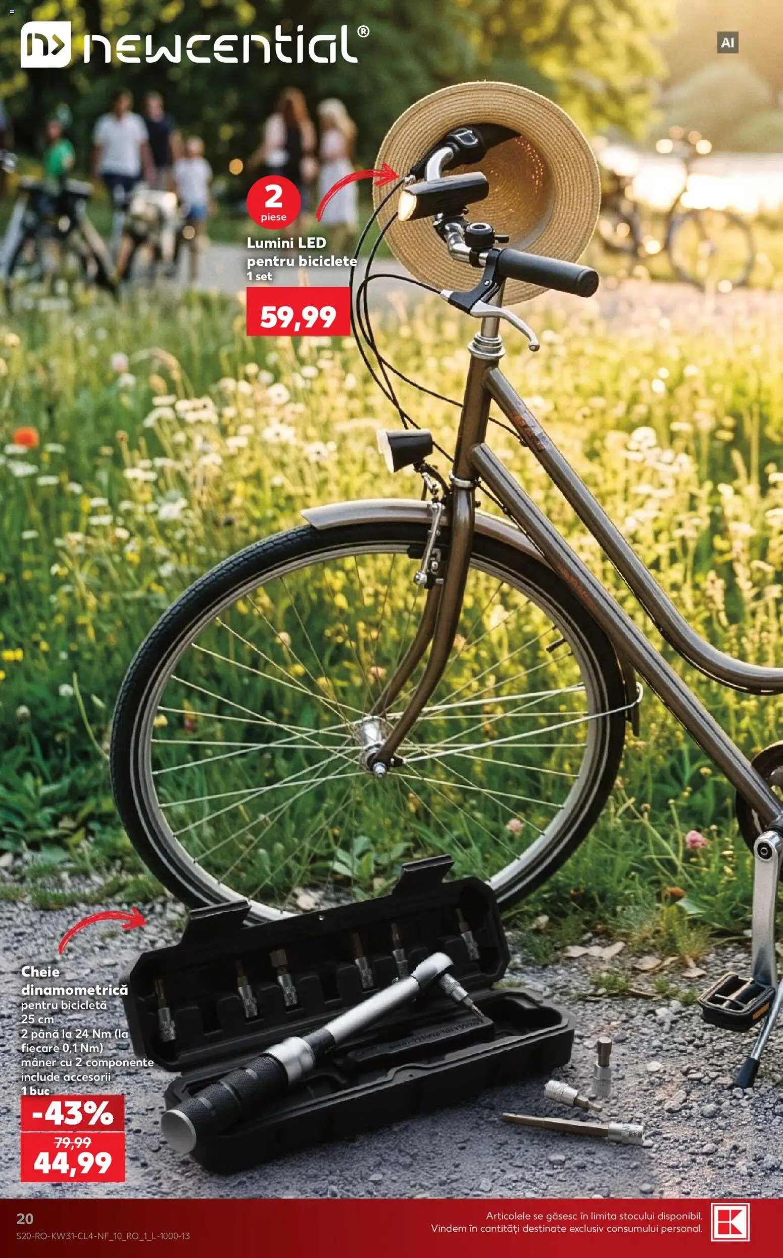 Kaufland RO akciós ujság - amely érvényes a következő dátumtól: 2026.07.29. | Oldal: 20