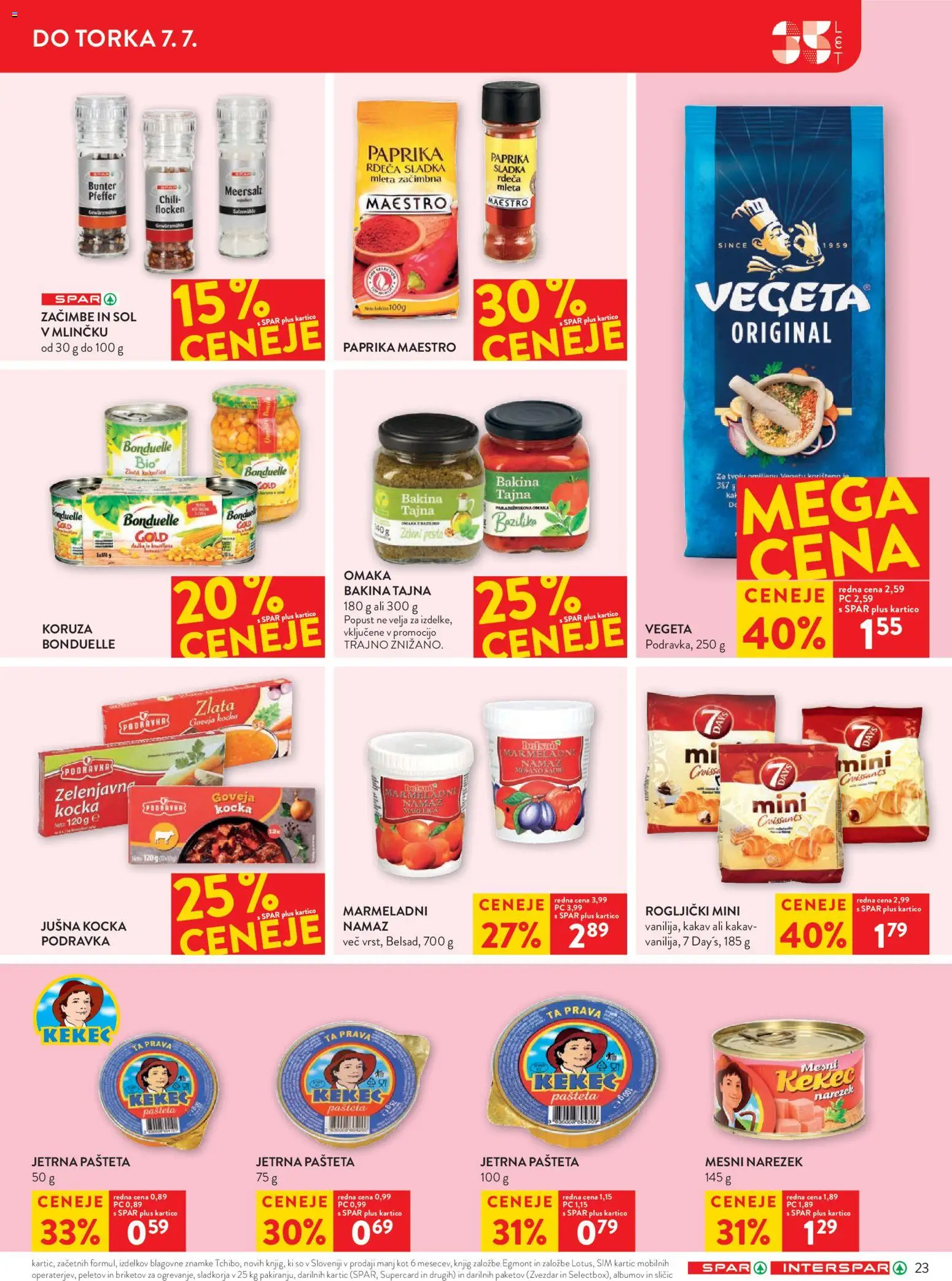 Novi Spar katalog ponudbe – veljaven od 01.07.2026 | Stran: 27