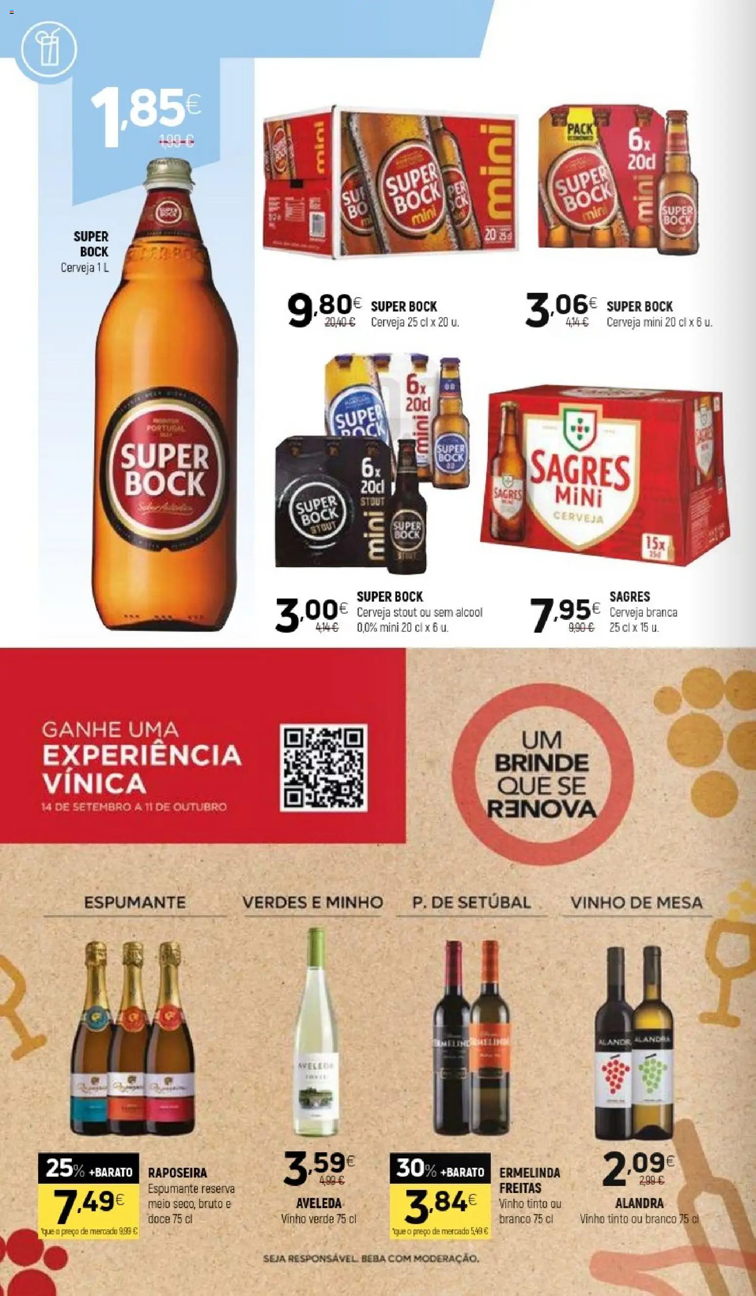 Coviran folheto │ válido de 22/09/2026 | Página: 14 | Produtos: Espumante, Vinho, Cerveja, Álcool