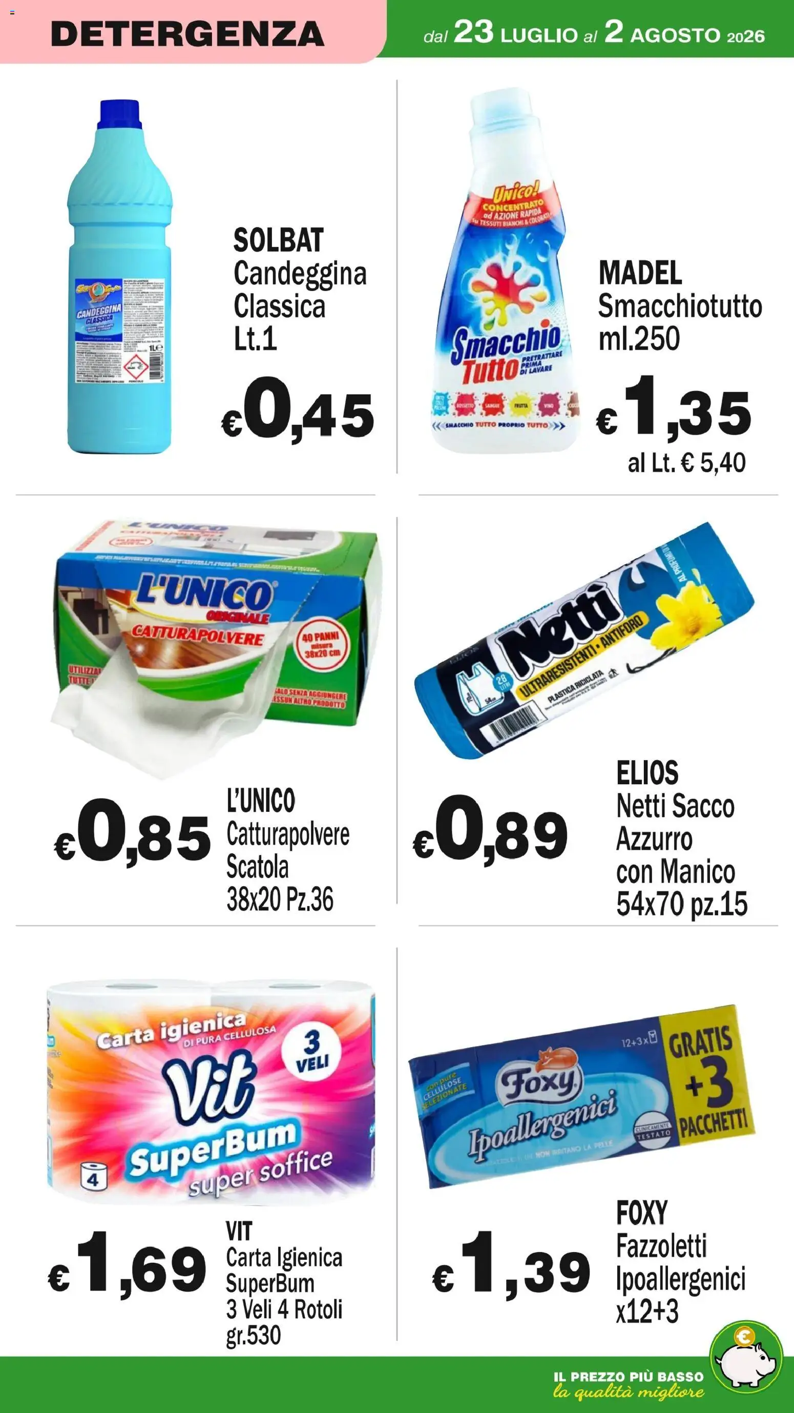 Volantino Primo Prezzo del 23/07/2026 | Pagina: 24