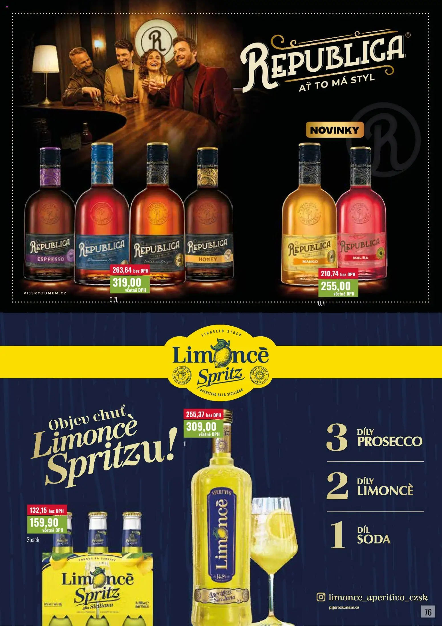 Ratio leták od 01.08.2026 | Strana: 77 | Produkty: Mango, Prosecco, Spritz, Aperitivo
