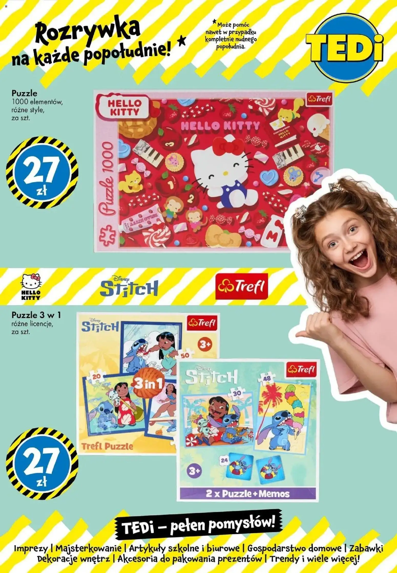 TEDi - Tedi Powrót do szkoły | Strona: 4 | Produkty: Zabawki, Puzzle, Dekoracje, Artykuły szkolne