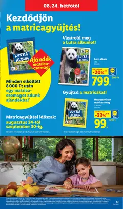 Lidl akciós újság - amely érvényes a következő dátumtól: 2026.08.19. | Oldal: 53