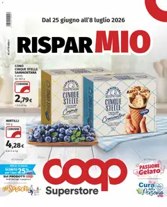 Anteprima del volantino COOP volantino Superstore Tradate valido a partire dal 25/06/2026