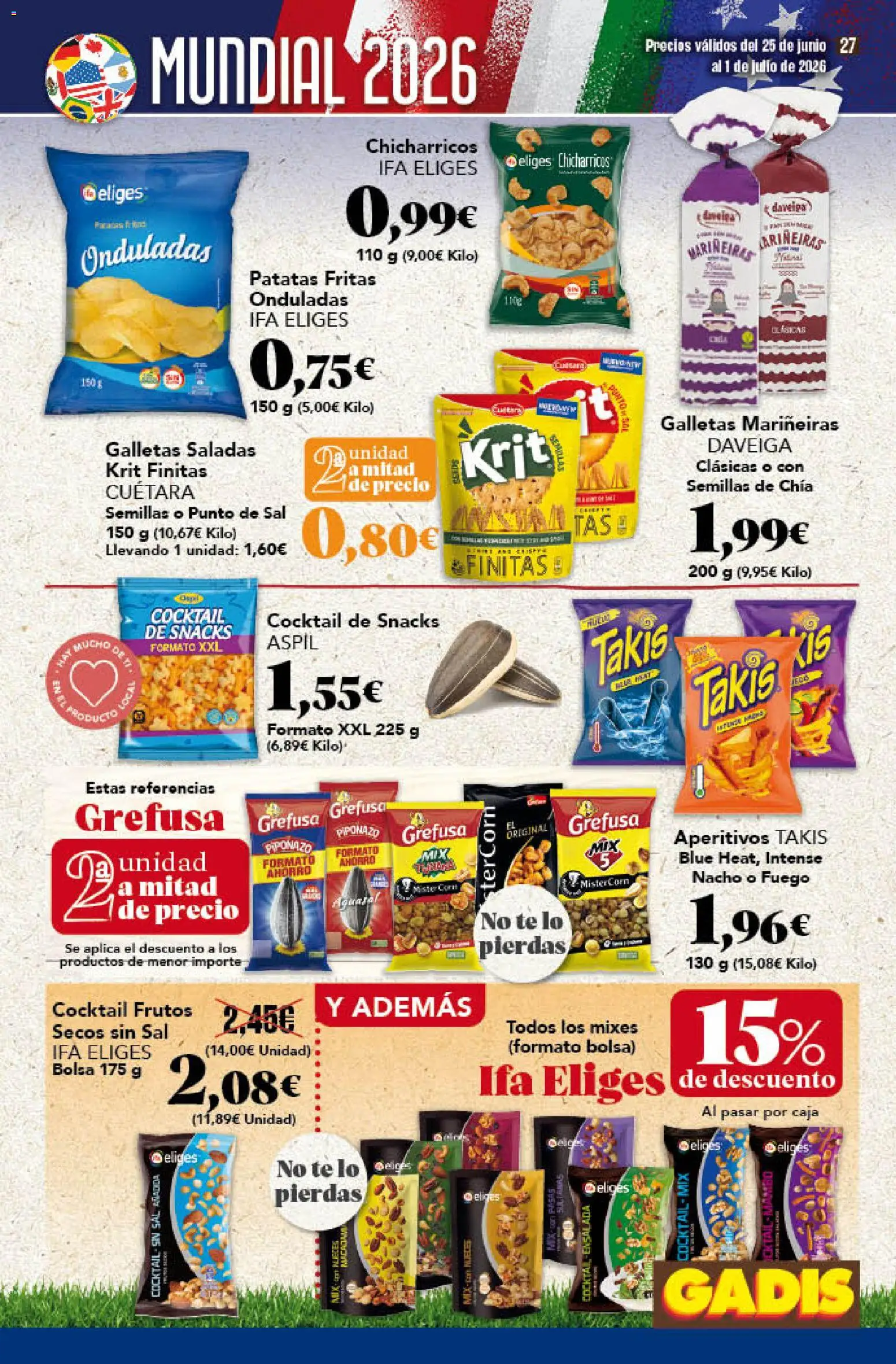 Gadis folleto │ válido desde el 25/06/2026 | Página: 27