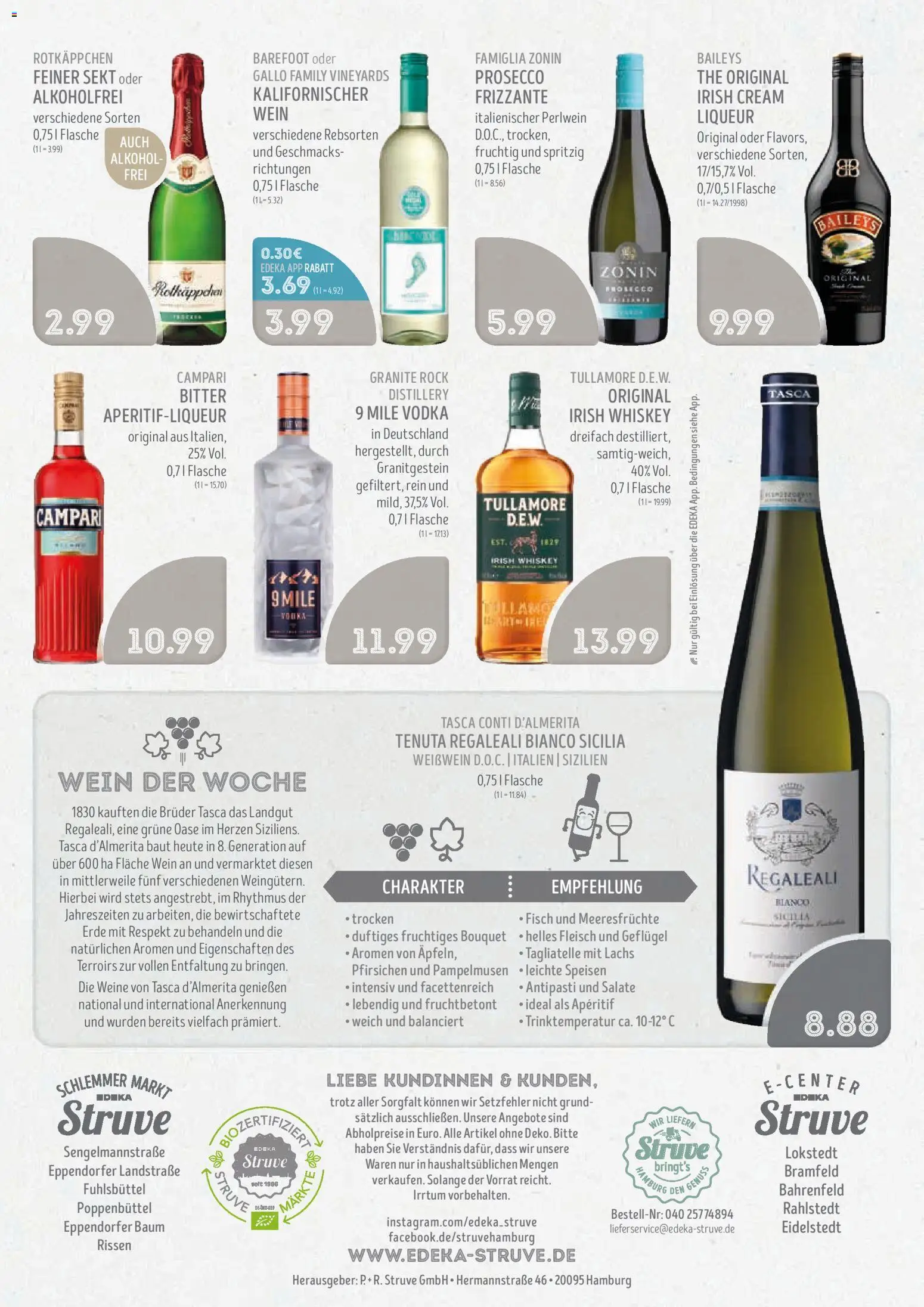 Edeka Struve Prospekt – gültig ab 28.09.2026 | Seite: 16 | Produkte: Fisch, Prosecco, Meeresfrüchte, Fleisch