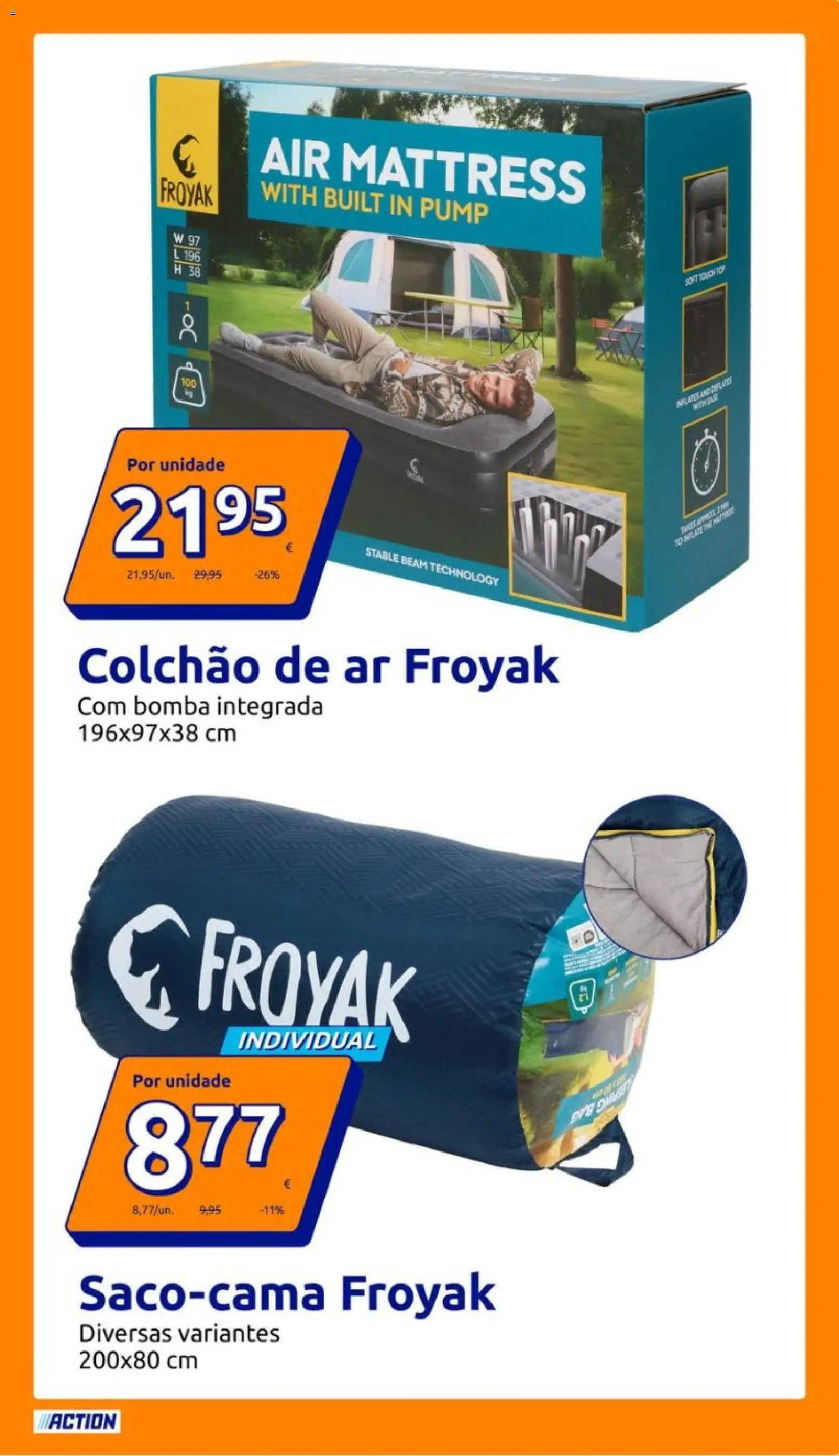 Action folheto │ válido de 17.06.2026 | Página: 9 | Produtos: Colchão