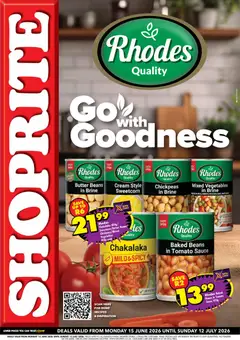 Shoprite specials catalogue – valid from 15.06.2026