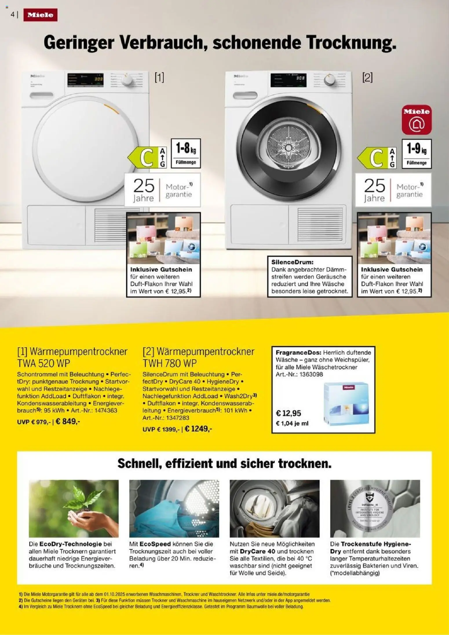 Medimax Miele Magazin – gültig ab 01.05.2026 | Seite: 4 | Produkte: Miele, Trockner, Waschmaschine