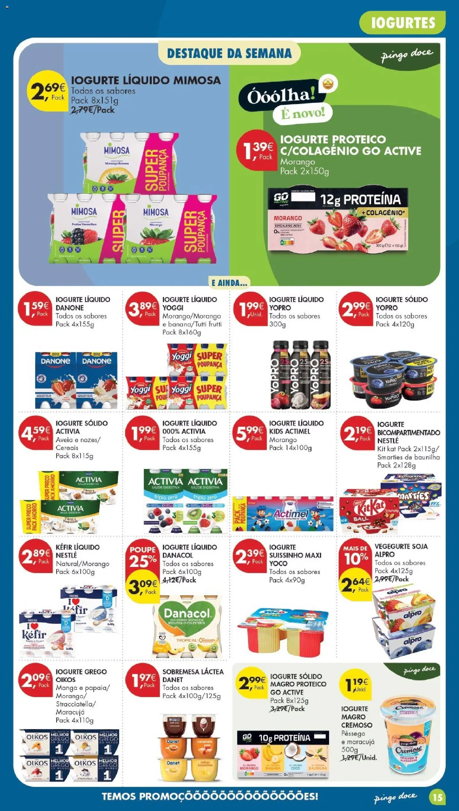 Pingo DocePoupe Esta Semana Madeira │ válido de 19.05.2026 | Página: 9 | Produtos: Iogurte, Nestlé, Cereais, Proteina