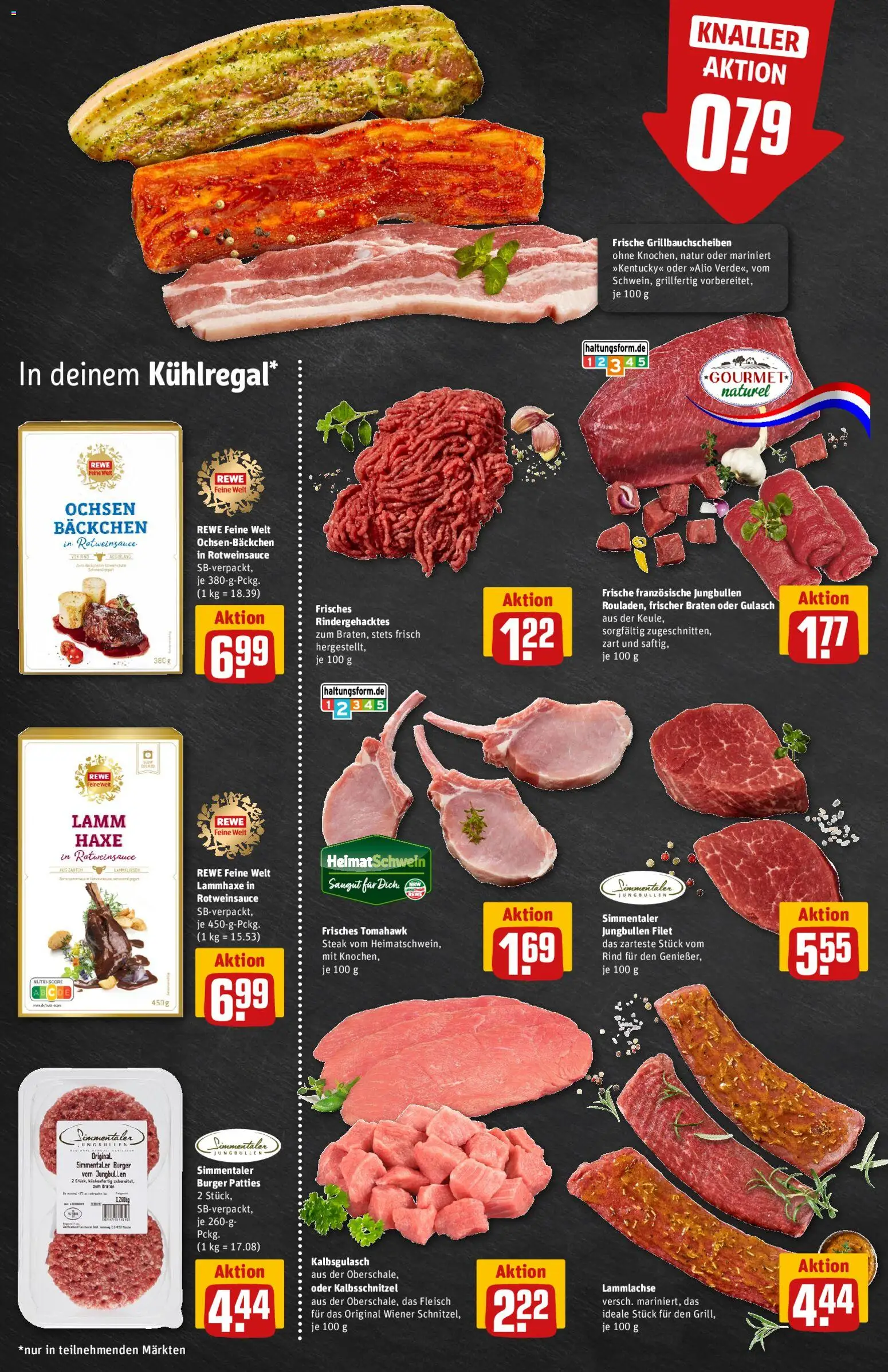 Rewe ihr Kaufpark Prospekt 	 – gültig ab 18.05.2026 | Seite: 6 | Produkte: Burger, Gulasch, Steak, Fleisch