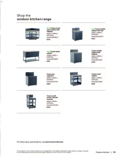 Preview of B&Q - Outdoor living valid from 23/02/2026 | Page: 178 | Products: Kitchen, Worktop, Cabinet