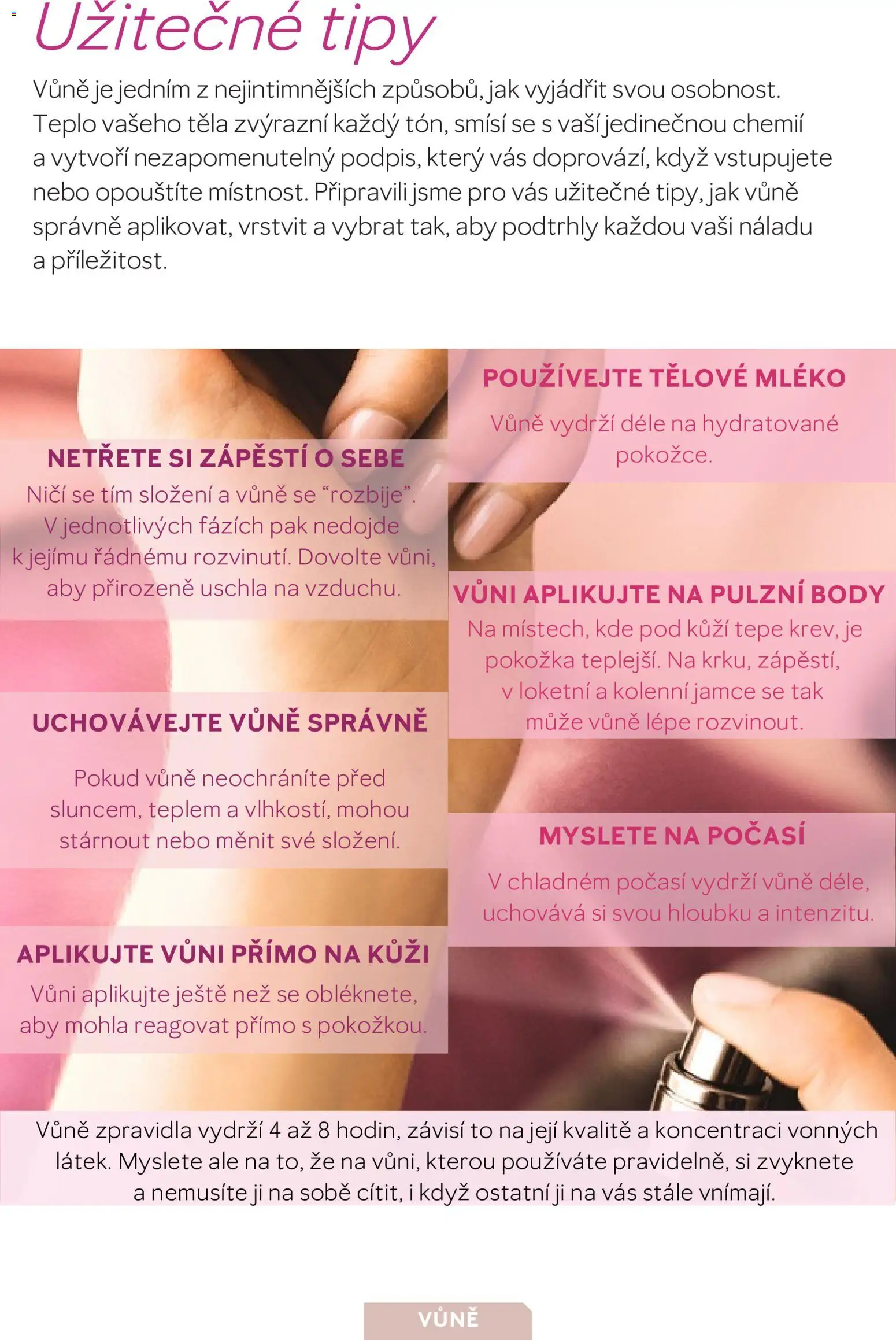 Mary Kay katalog - Vůně od 27.04.2026 | Strana: 7 | Produkty: Tělové mléko, Mléko, Body