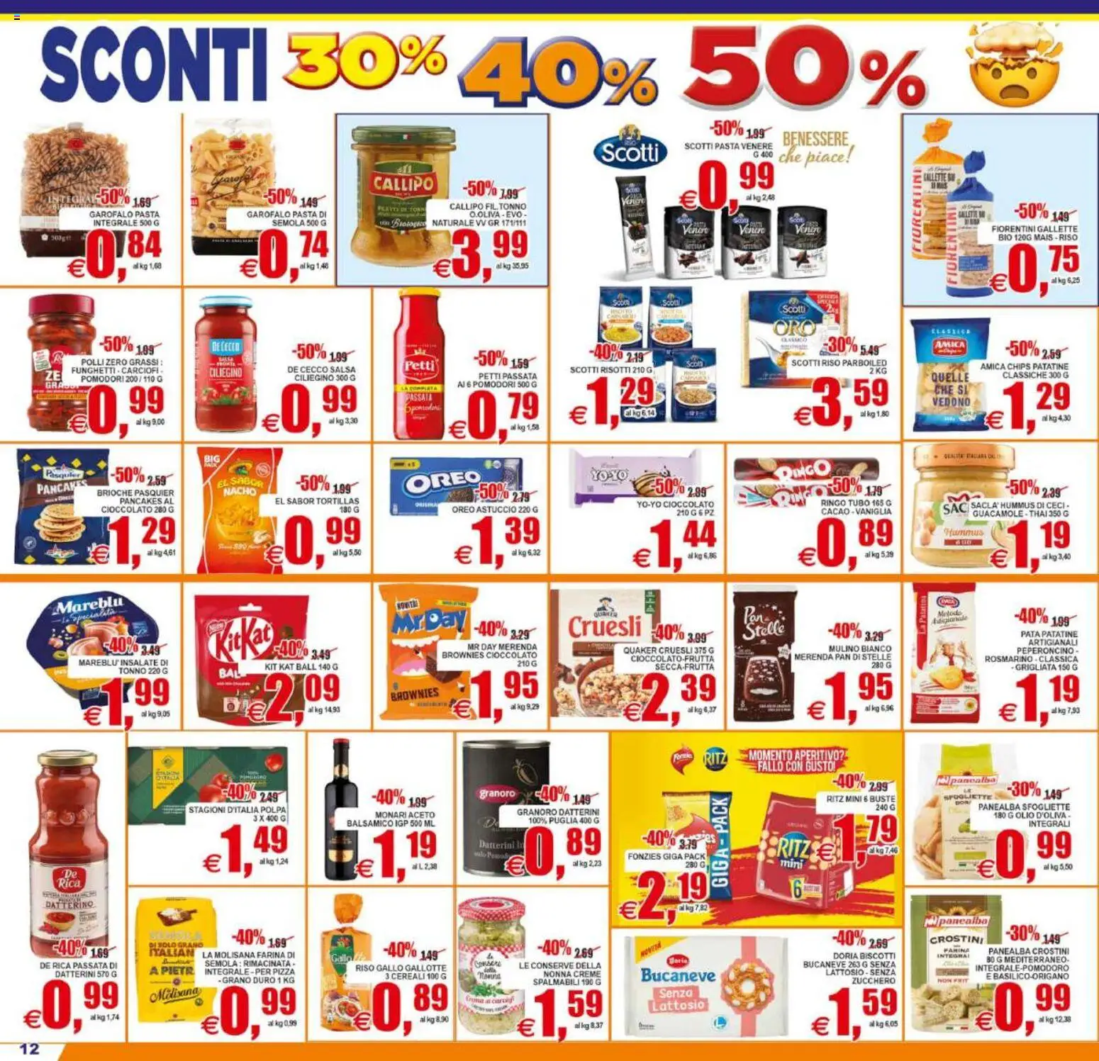 Volantino Pewex del 02/09/2026 | Pagina: 12 | Prodotti: Salsa, Tubo, Semola, Oreo