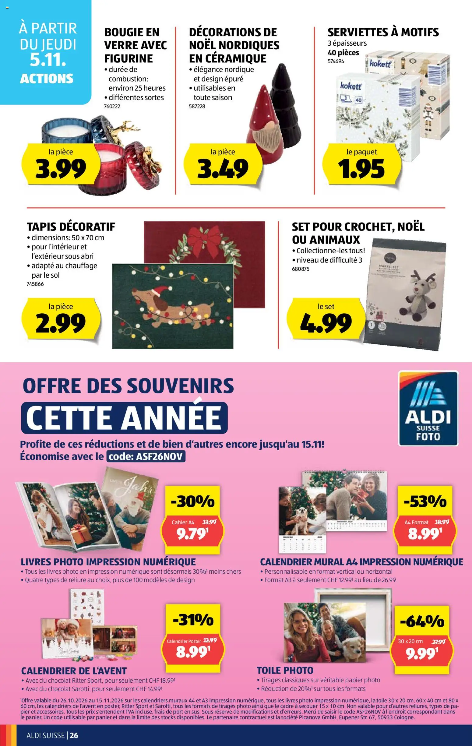 Aldi aktionen FR – gültig ab 05.11.2026 | Seite: 26