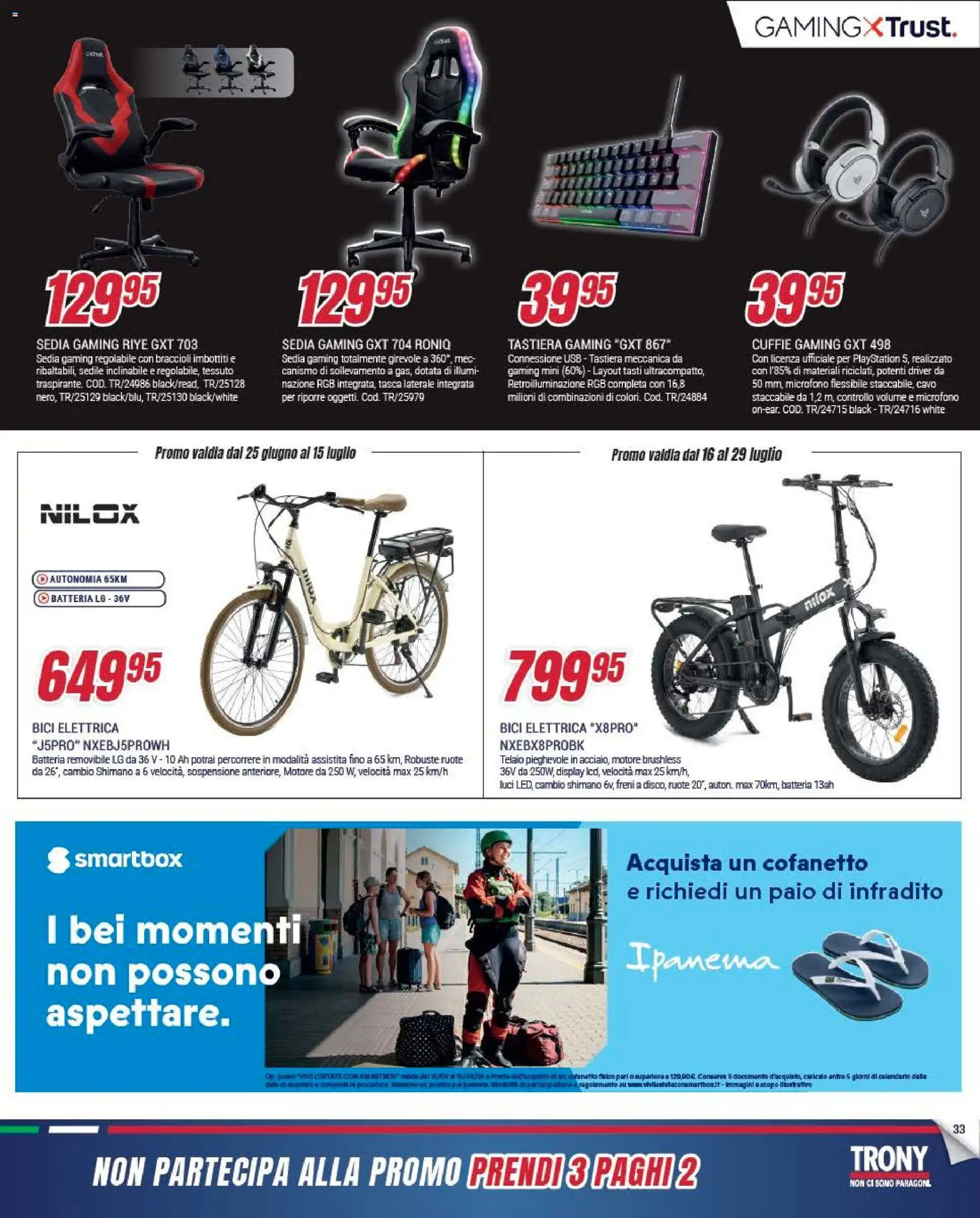 Volantino Trony del 25/06/2026 | Pagina: 33