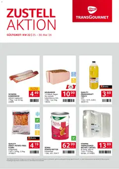 Transgourmet Zustellaktion ab 25.05.2026 gültig