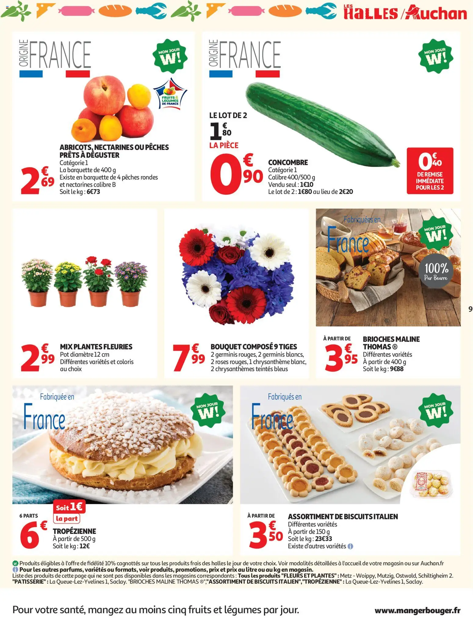 {H1} | Pagina: 9 | Producten: La, Nectarines, Pot