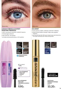Katalog Avon 6/2026 - Pregled kataloga iz trgovine Avon, vrijedi od 31.05.2026 | Stranica: 51 | Proizvodi: Maskara