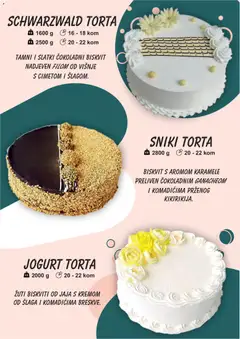 Boso Katalog Torti - Pregled kataloga iz trgovine Boso, vrijedi od 01.01.2026 | Stranica: 8