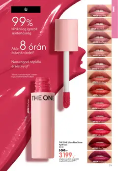 Katalógus Oriflame 2026/11 - amely érvényes a következő dátumtól: 2026.07.29. | Oldal: 33 | Termékek: Smink, Ajakrúzs