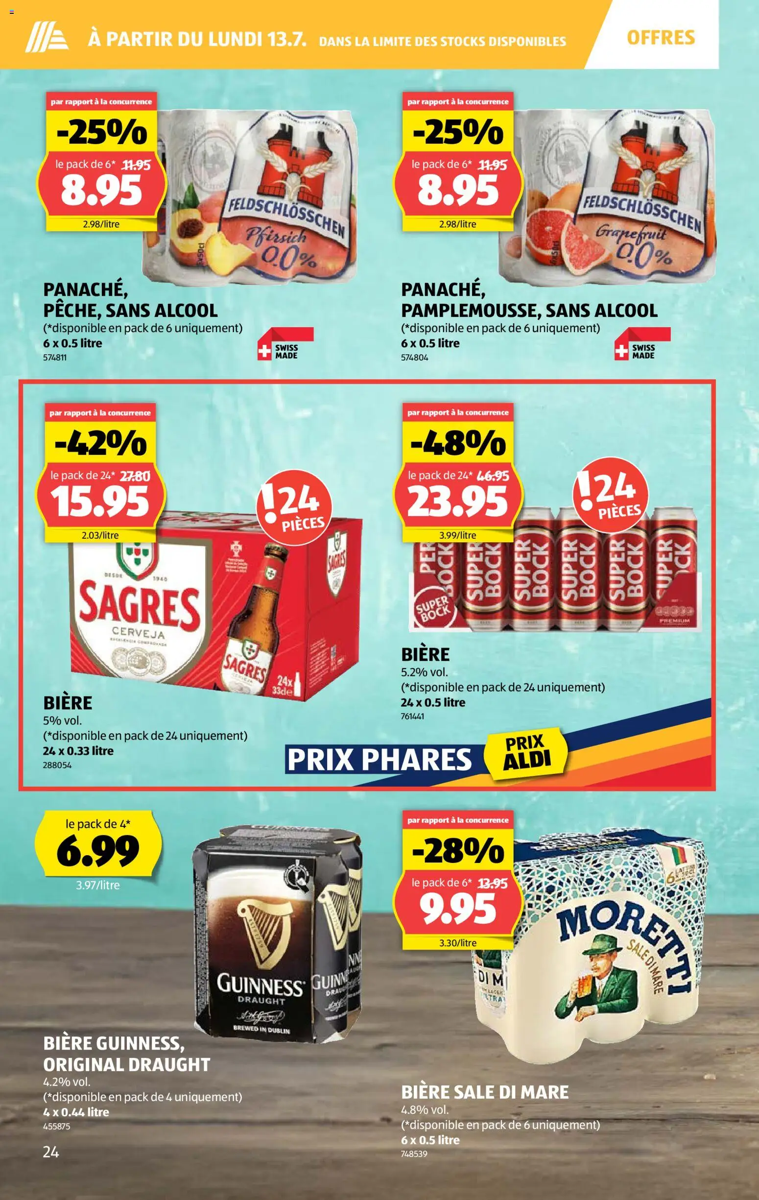 Aldi aktionen FR – gültig ab 09.07.2026 | Seite: 24 | Produkte: Grapefruit, Pfirsich