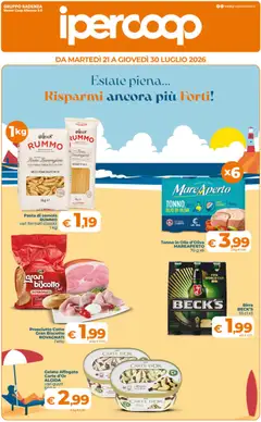 Anteprima del volantino Ipercoop volantino Sicilia valido a partire dal 21/07/2026