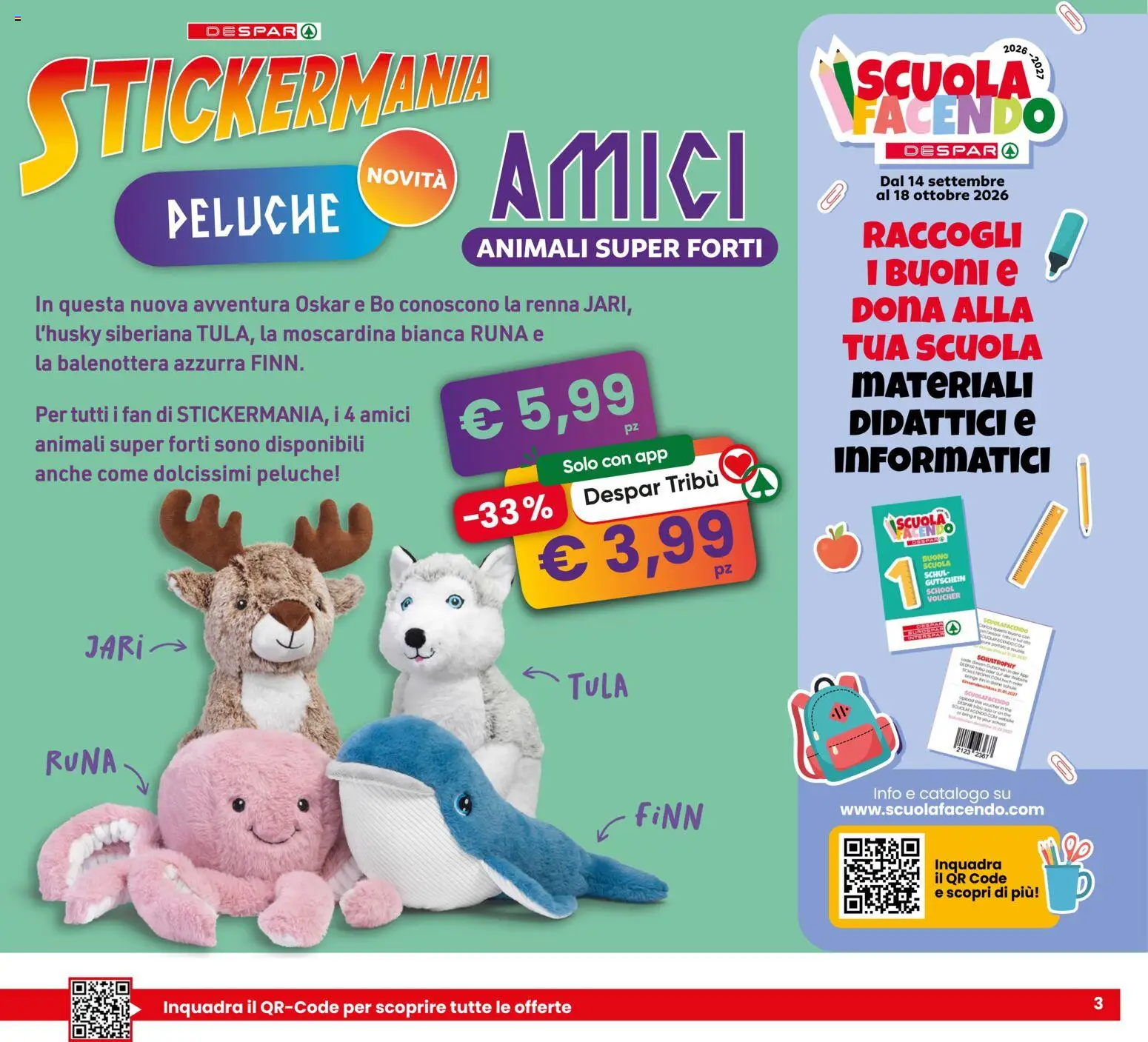 Volantino Eurospar del 17/09/2026 | Pagina: 3