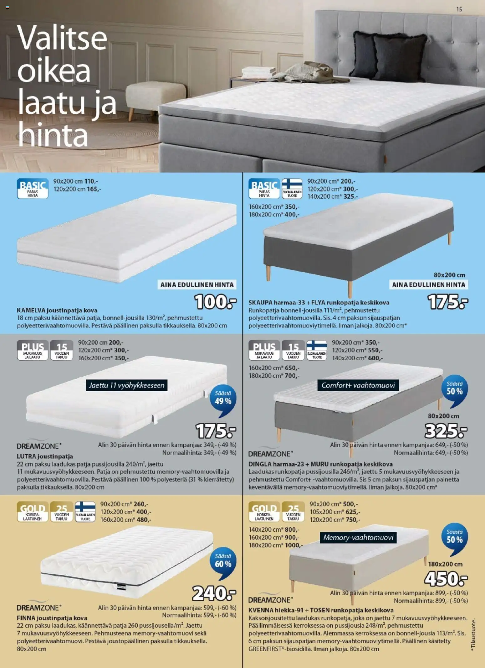 JYSK tarjoukset – voimassa 14.05.2026 alkaen | Sivu: 15