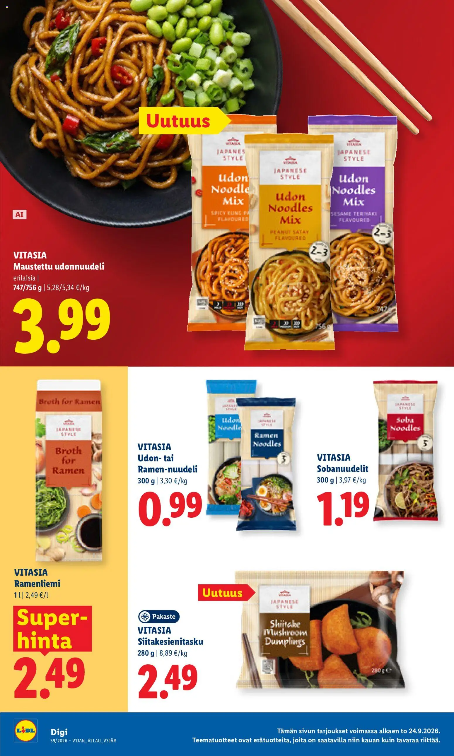Lidl tarjoukset – voimassa 24/09/2026 alkaen | Sivu: 12