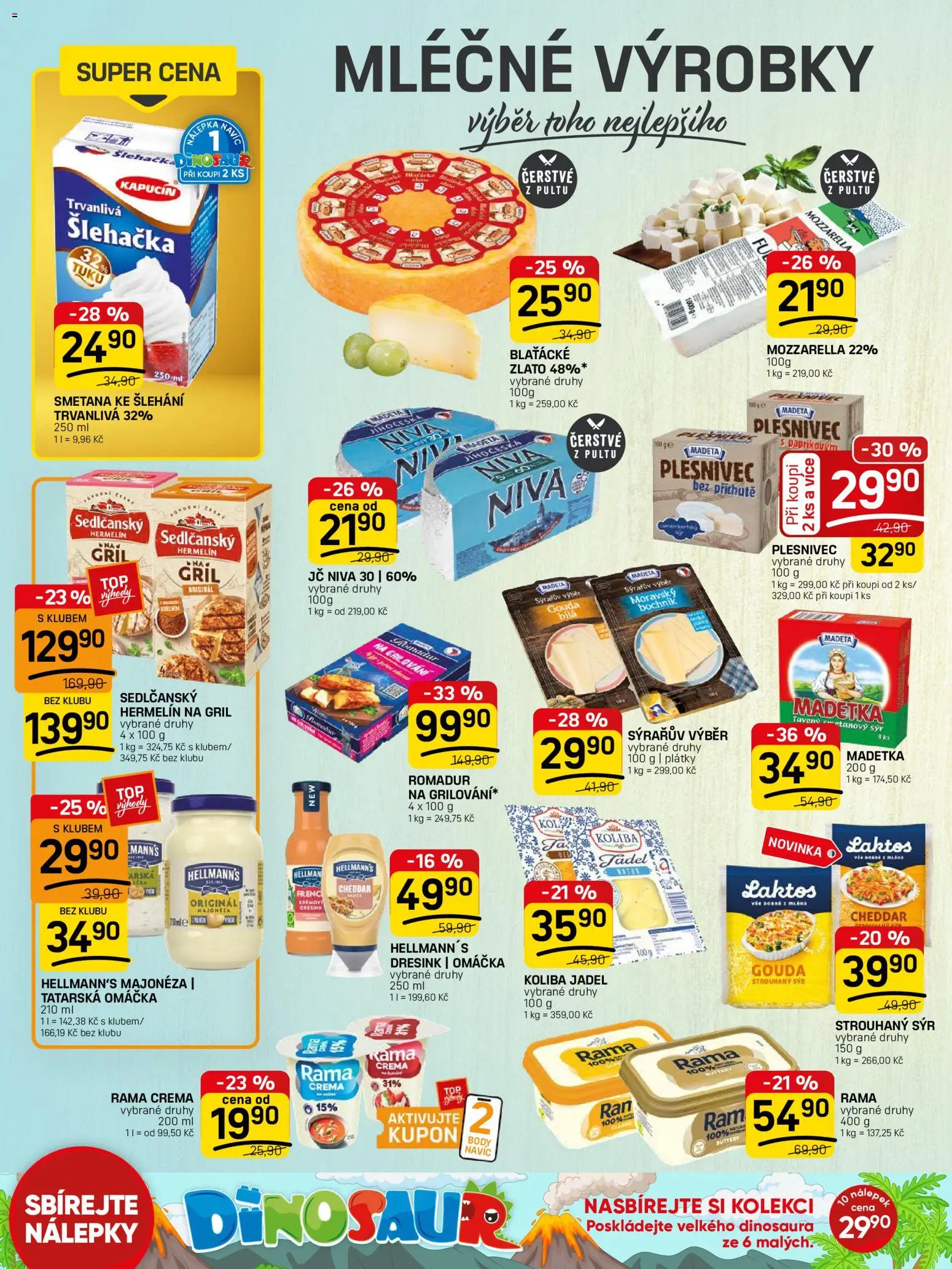Flop leták - FlopTop od 15.07.2026 | Strana: 4 | Produkty: Šlehačka, Hellmann's, Tatarská omáčka, Body